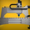 Pro Line CNC Milling Machine 3D Model: Industrial-Strength Precision for DIY Assembly